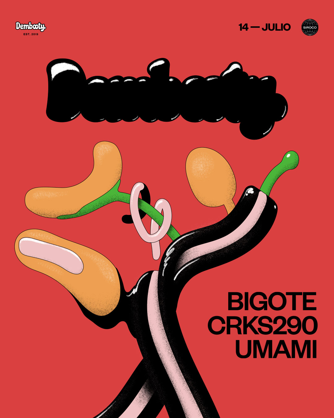 Dembooty: Bigote + CRKS290 + Umami