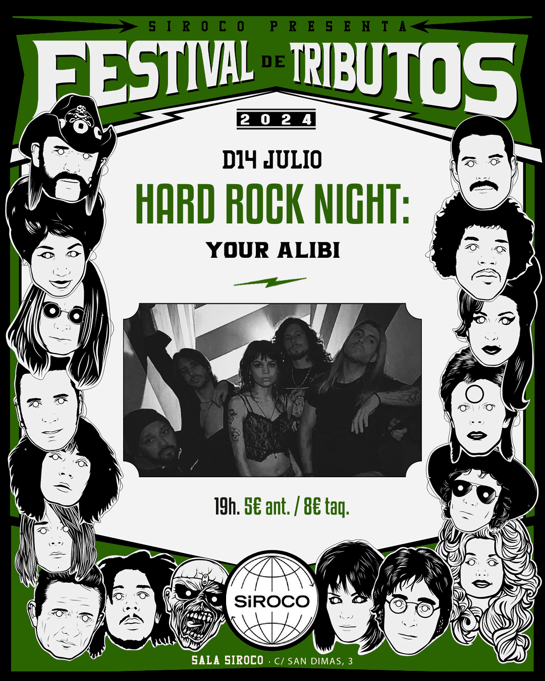 Hard Rock Night: Your Alibi