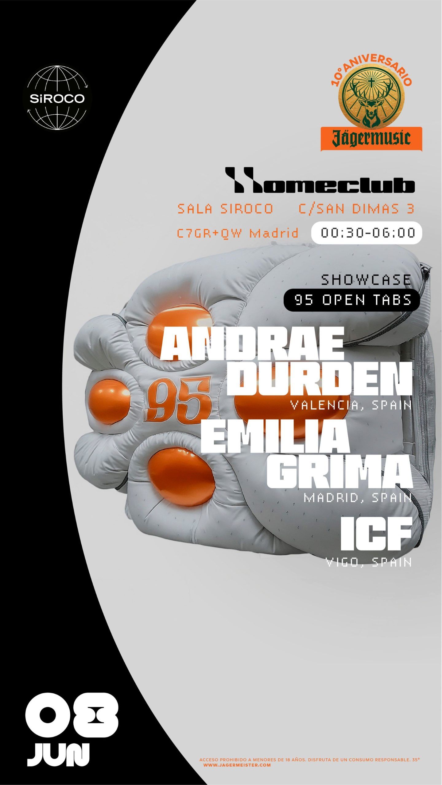 Home Club w/ 95 Open Tabs Showcase: Andrea Durden + Emilia Grima  +ICF