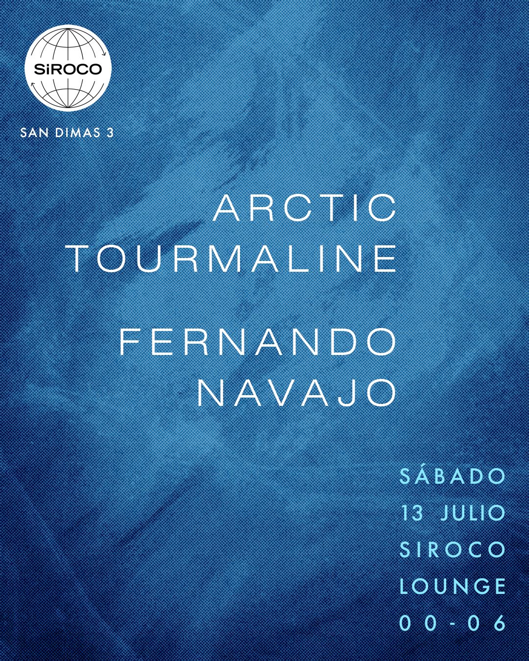 Arctic Tourmaline + Fernando Navajo