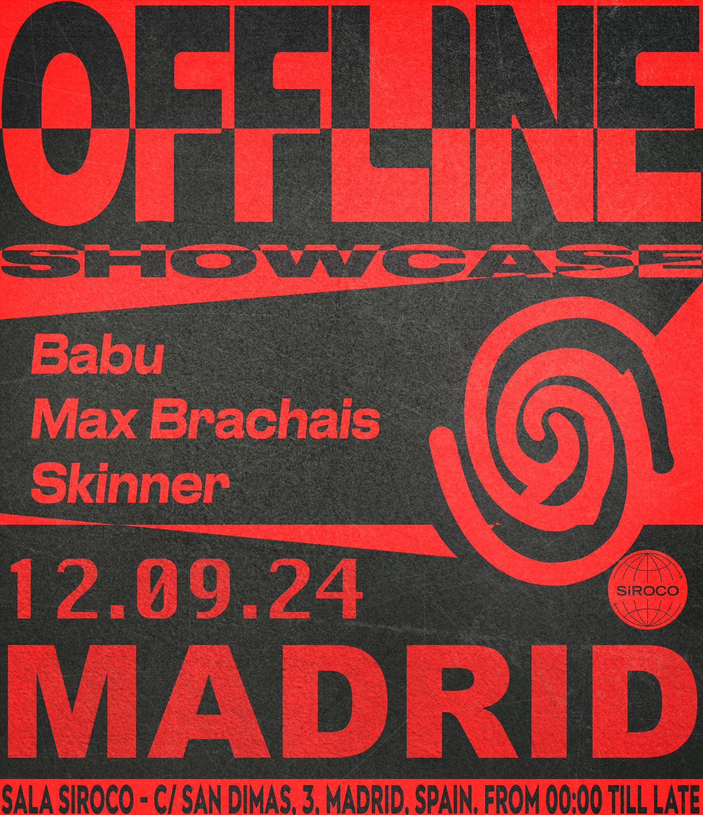 Offline showcase: Babu + Max Brachais + Skinner