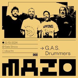 Mazo presenta: Juanita Dinamita y G.A.S Drummers