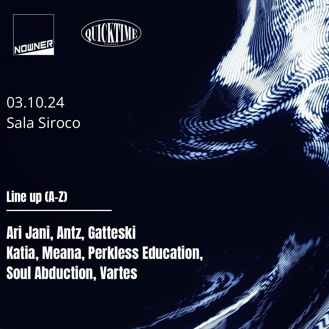 Nowner: Vartes + Katia + Souldabduction b2b Antz + Perklessc