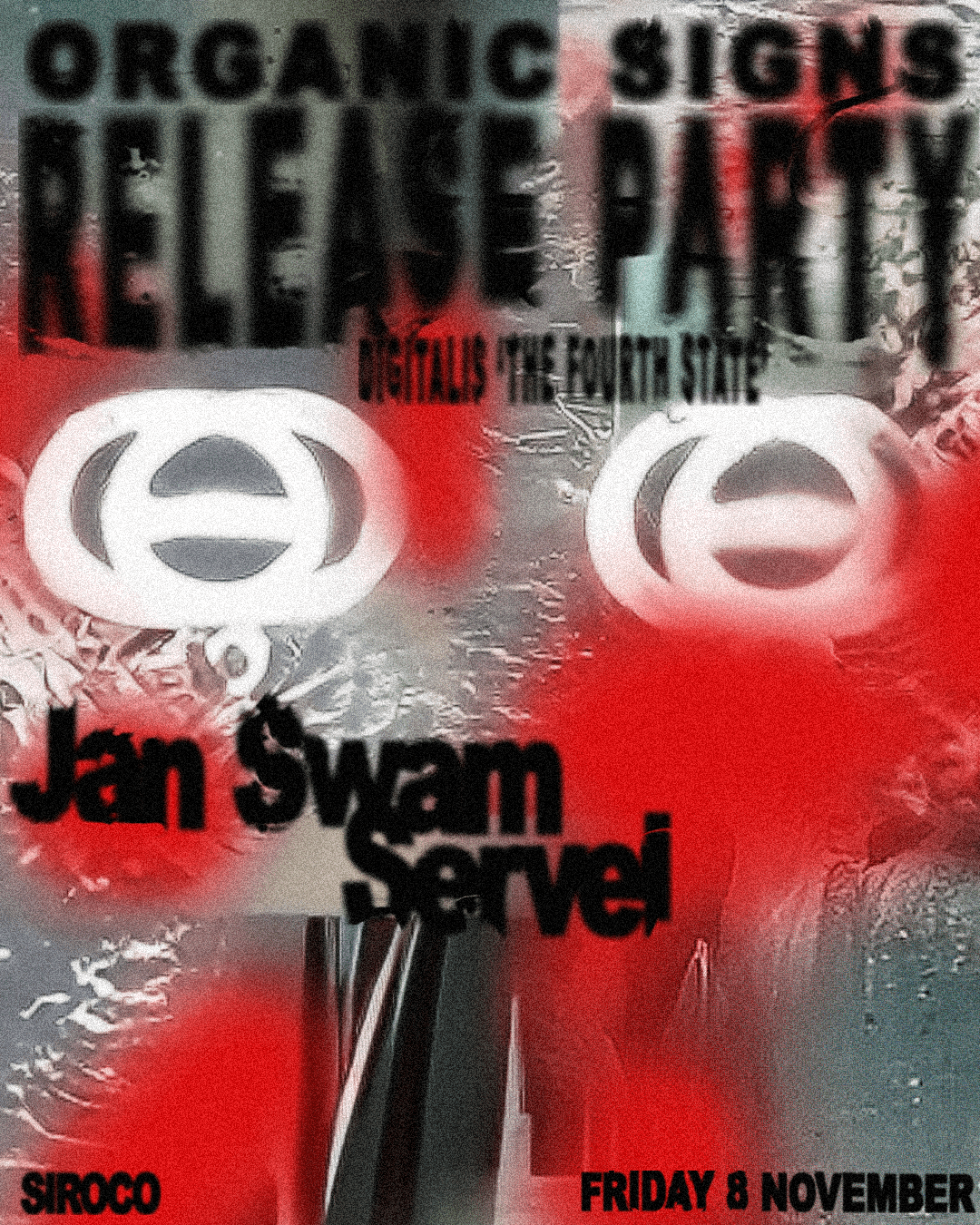 Organic Signs. Digitalis Release Party: Servei + Jan Swam.