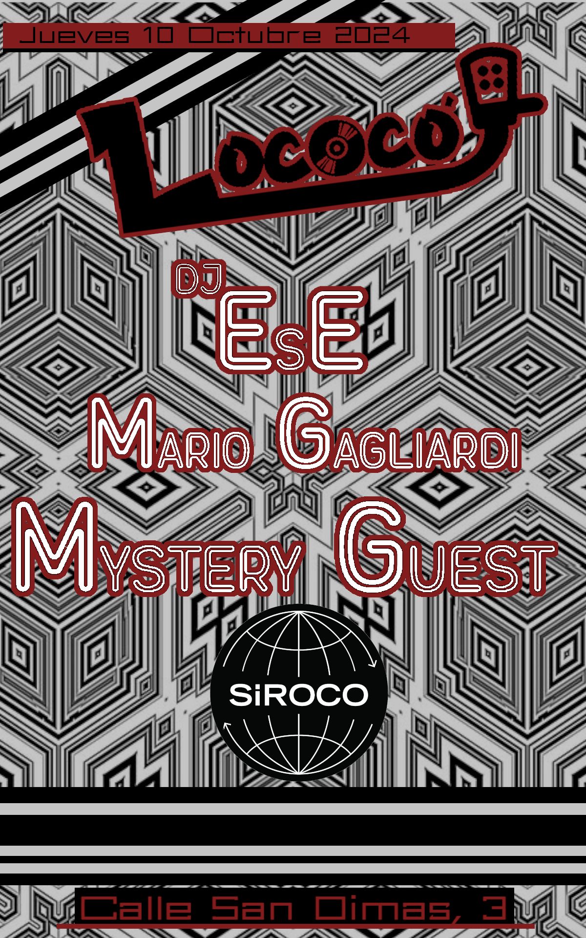 Lococó: Mario Gagliardi + Mystery Guest + Dj EsE.