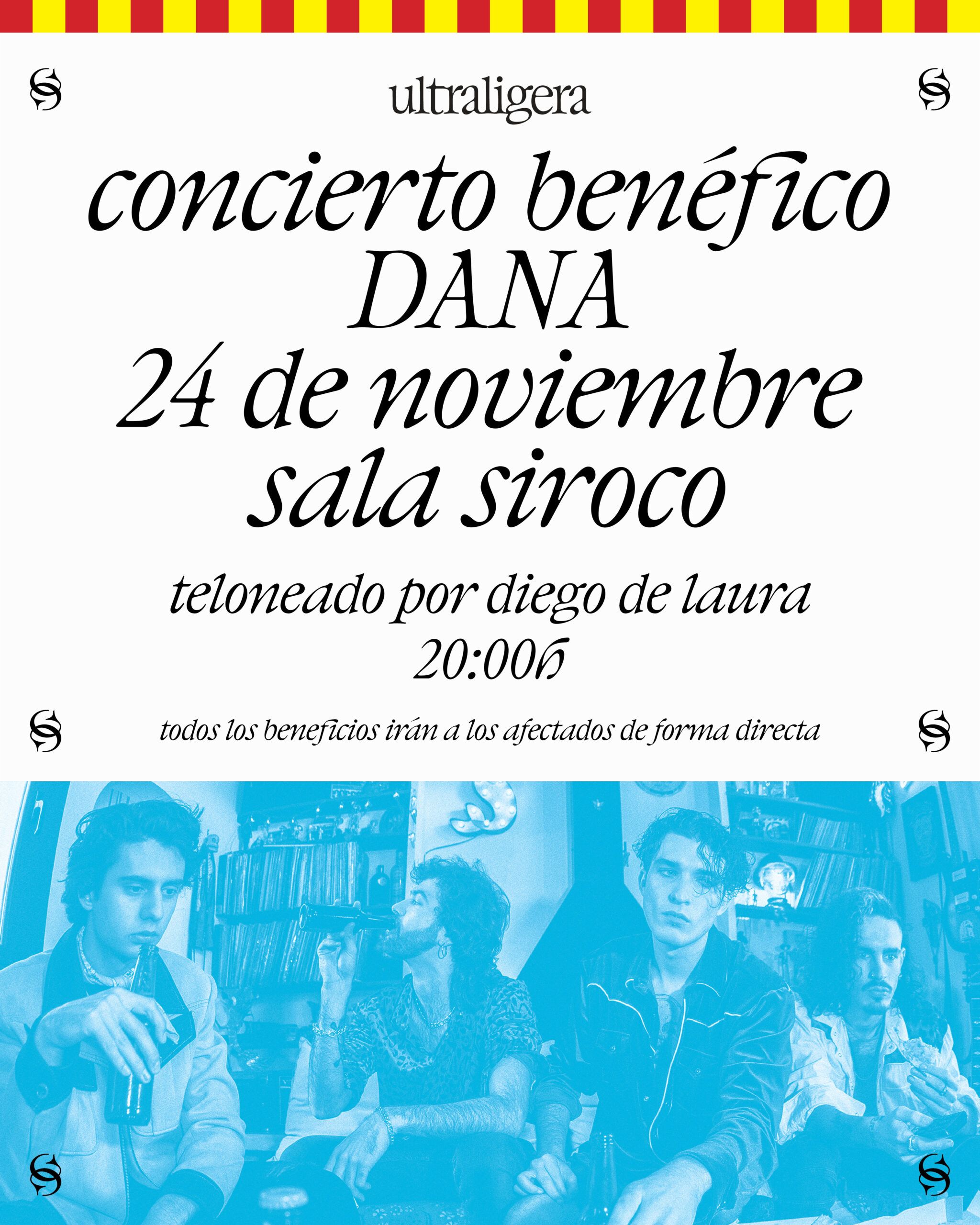 Concierto benéfico DANA: Ultraligera