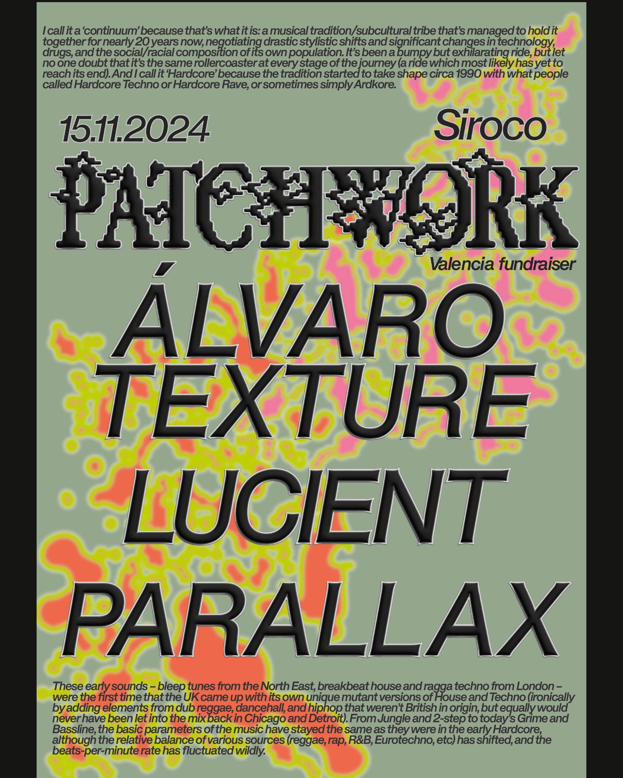 Patchwork w/ Texture + Parallax + Lucient