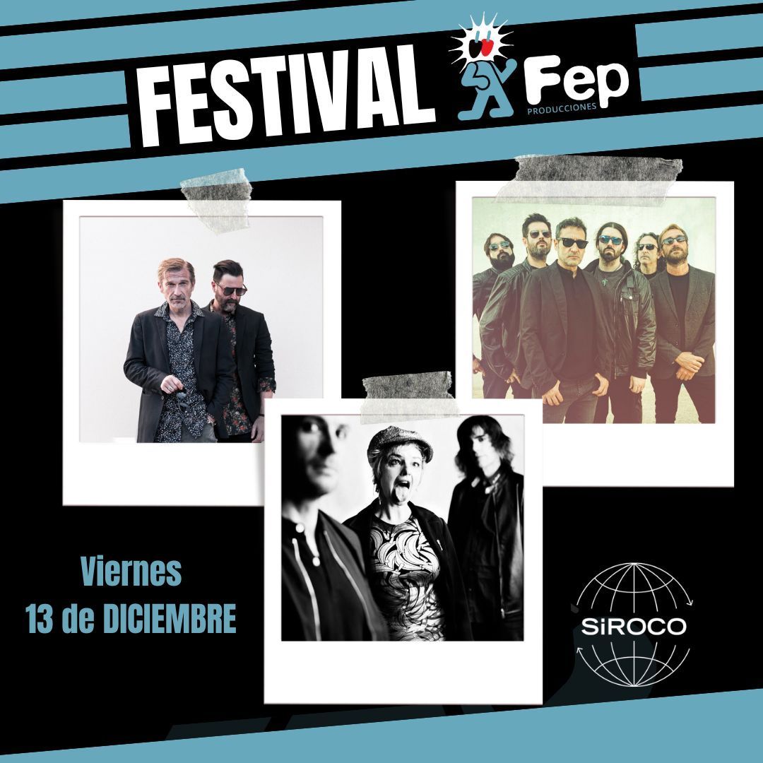 Festival FEP: Turpin + El Niño Erizo + Amyjo Doh & The Spangles