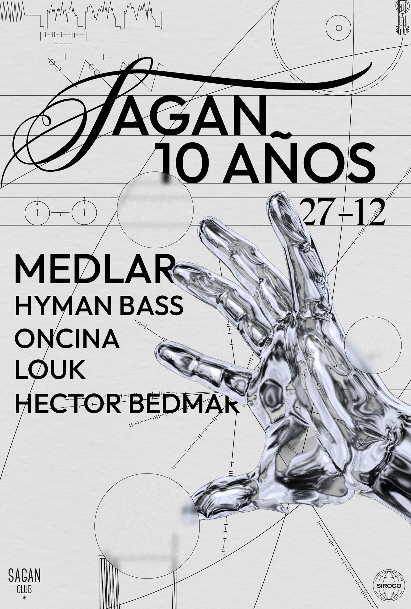 Sagan: Medlar + Louk + Oncina + Hyman Bass + Hector Bedmar