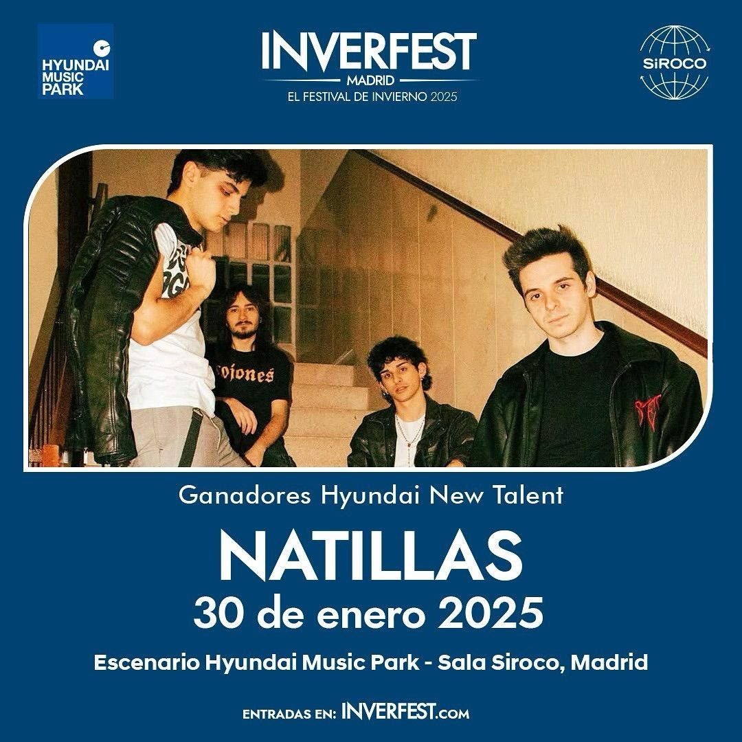 Inverfest Presenta:  Natillas