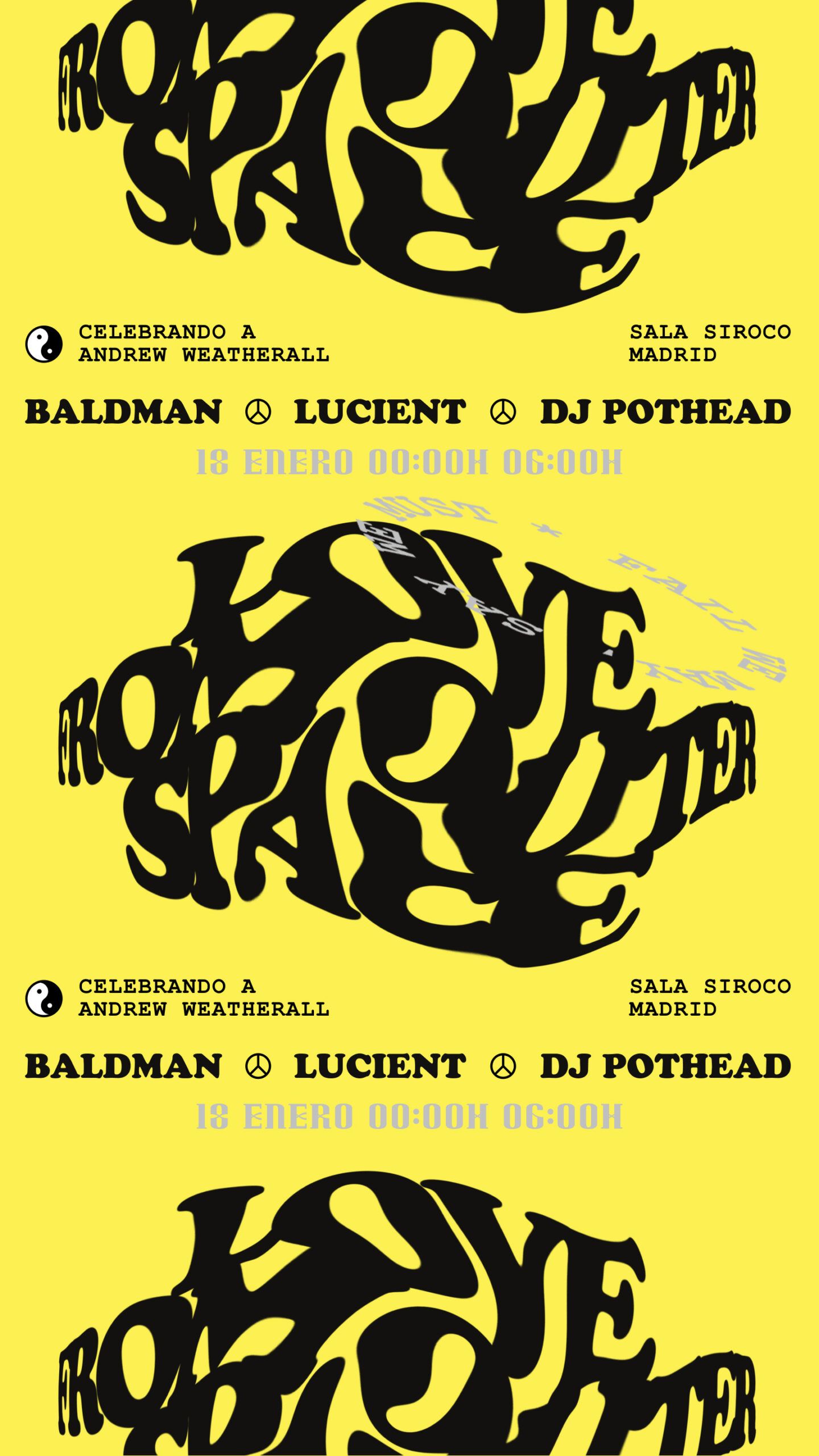 A Love From Outer Space: celebrando a Andrew Weatherall w/ Baldman +  Dj Pothead + Lucient