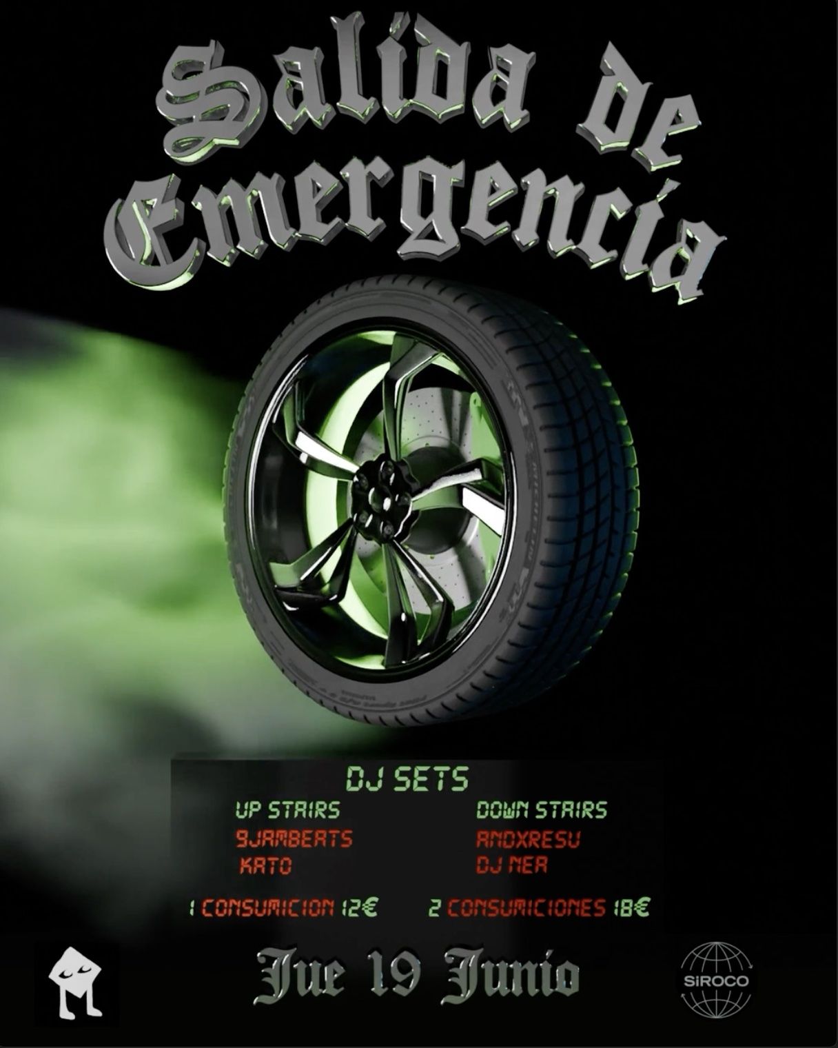 Salida de Emergencia: 9Jambeats + Kato