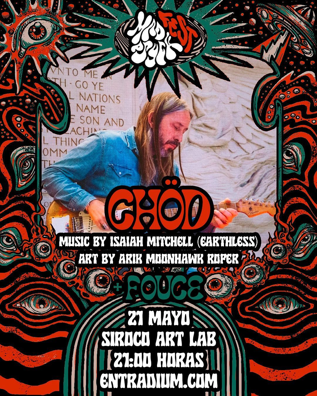 Mad Psych Fest: Isaiah Mitchell + Fouce