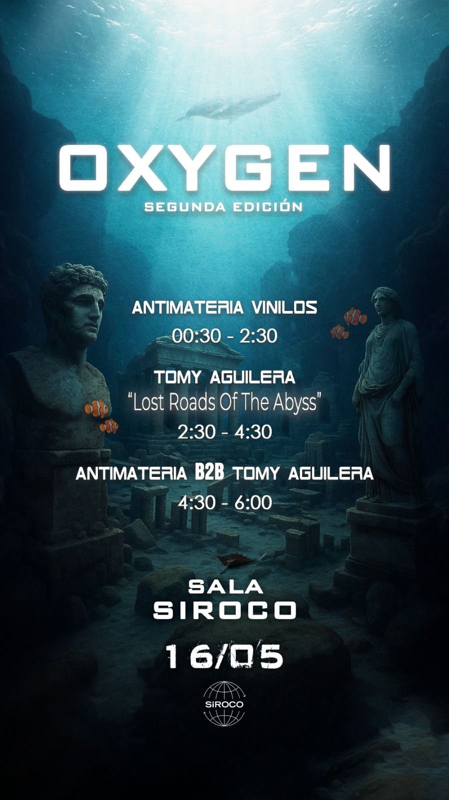 Oxygen: Tomy Aguilera + Antimateria