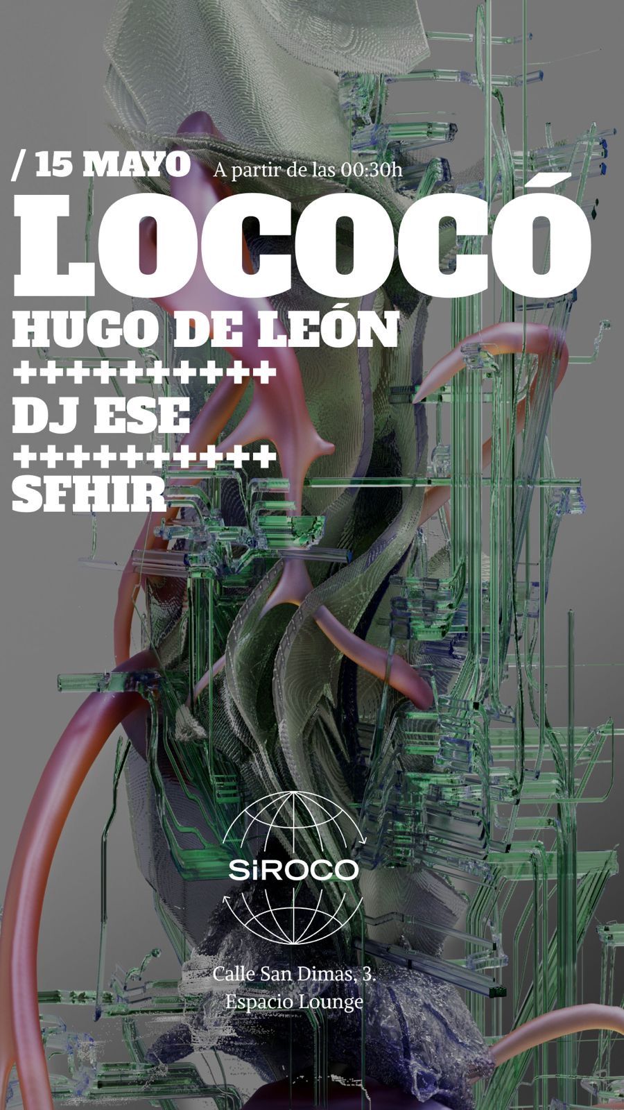 Lococo: Hugo de León + Sfhir + Dj EsE