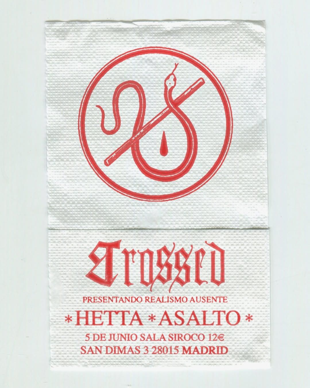 Crossed + Hetta + Asalto