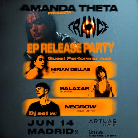 Amanda Theta presenta: TRANCE || Guest Performances & After Party
