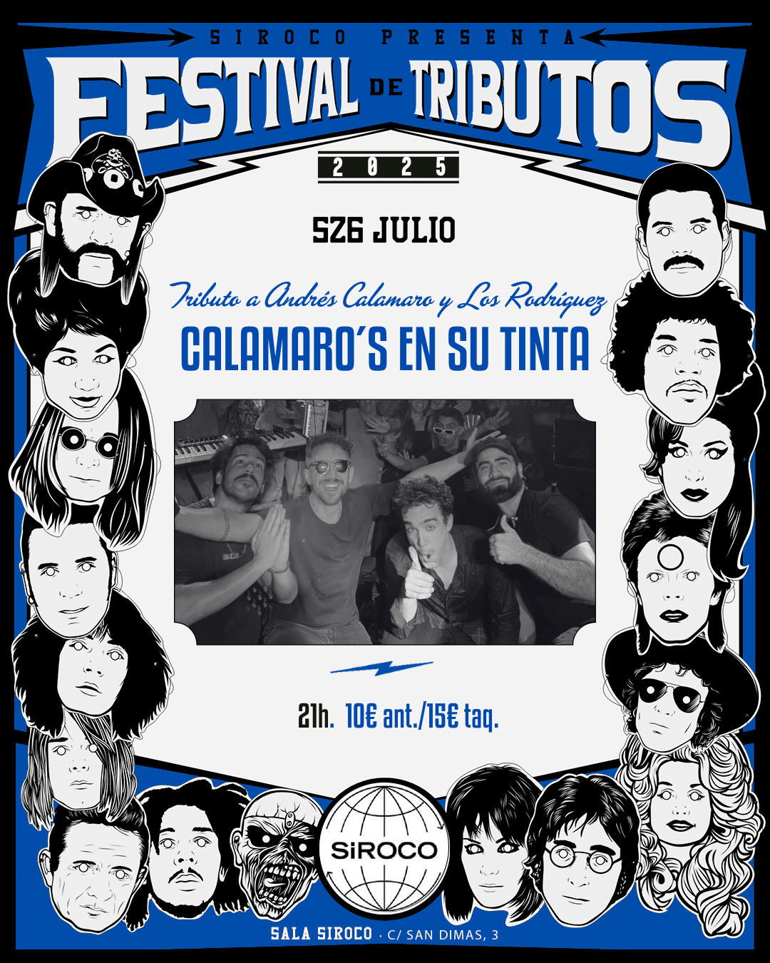 Calamaro´s en su tinta. Tributo a Andrés Calamaro y Los Rodríguez