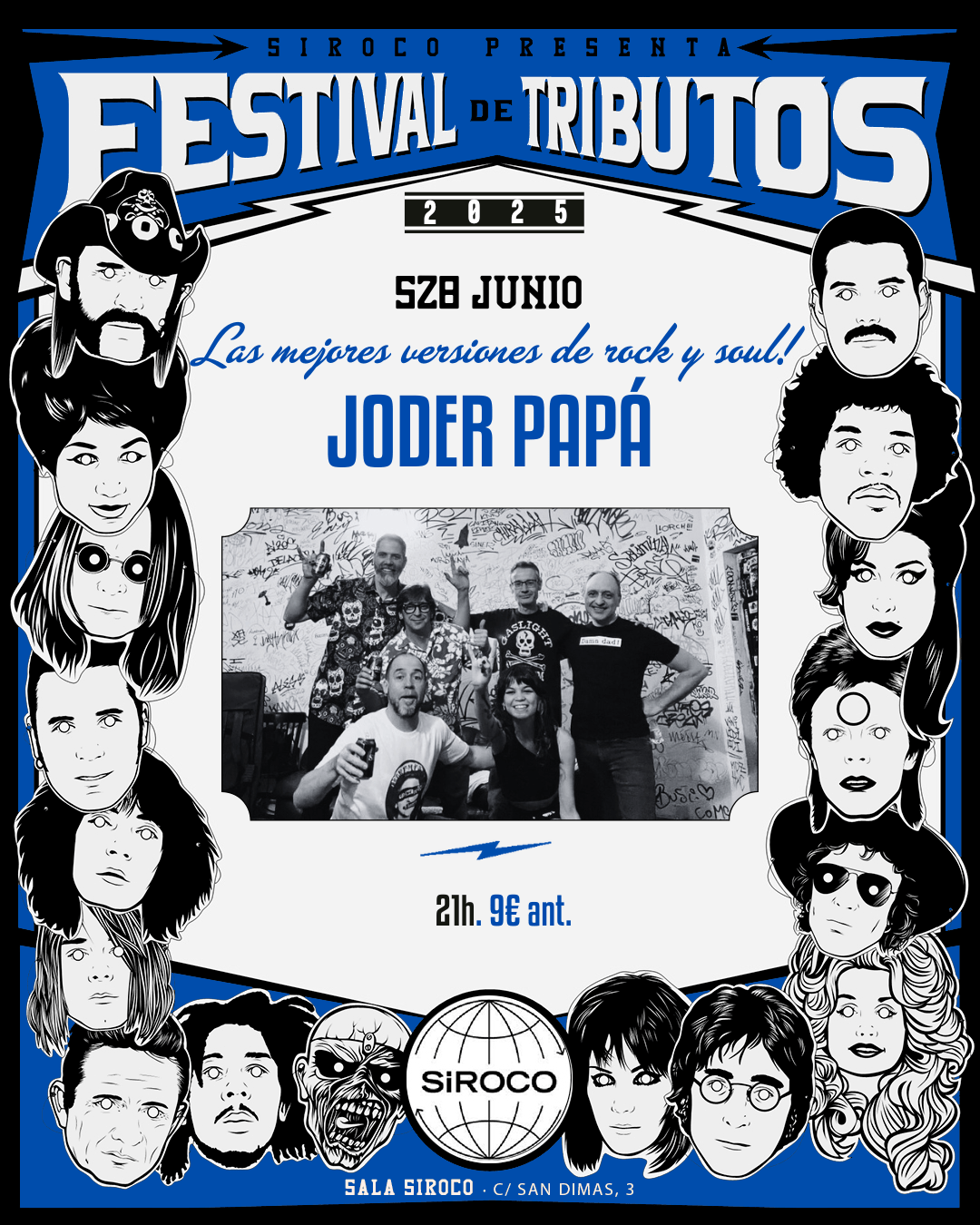 Festival de Tributos: Joder Papá