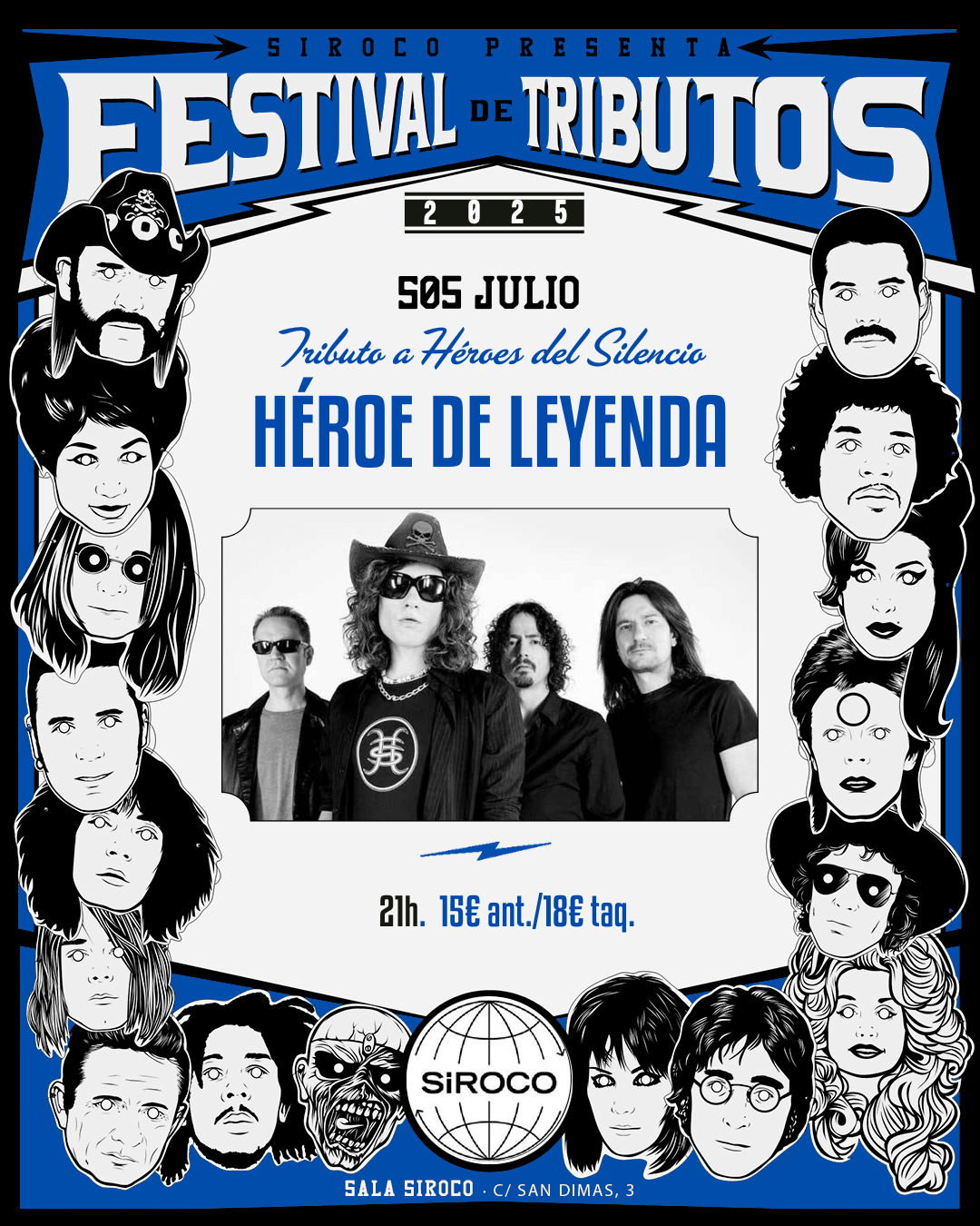 Héroe de Leyenda. Tributo a Héroes del Silencio
