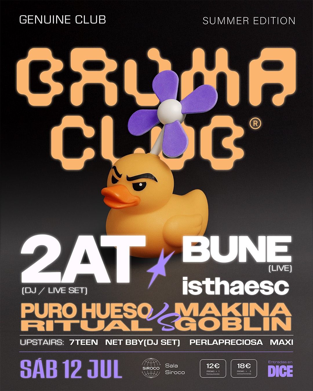 Bruma: 2AT + Bune (live) + Isthaesc + Bruma Boys