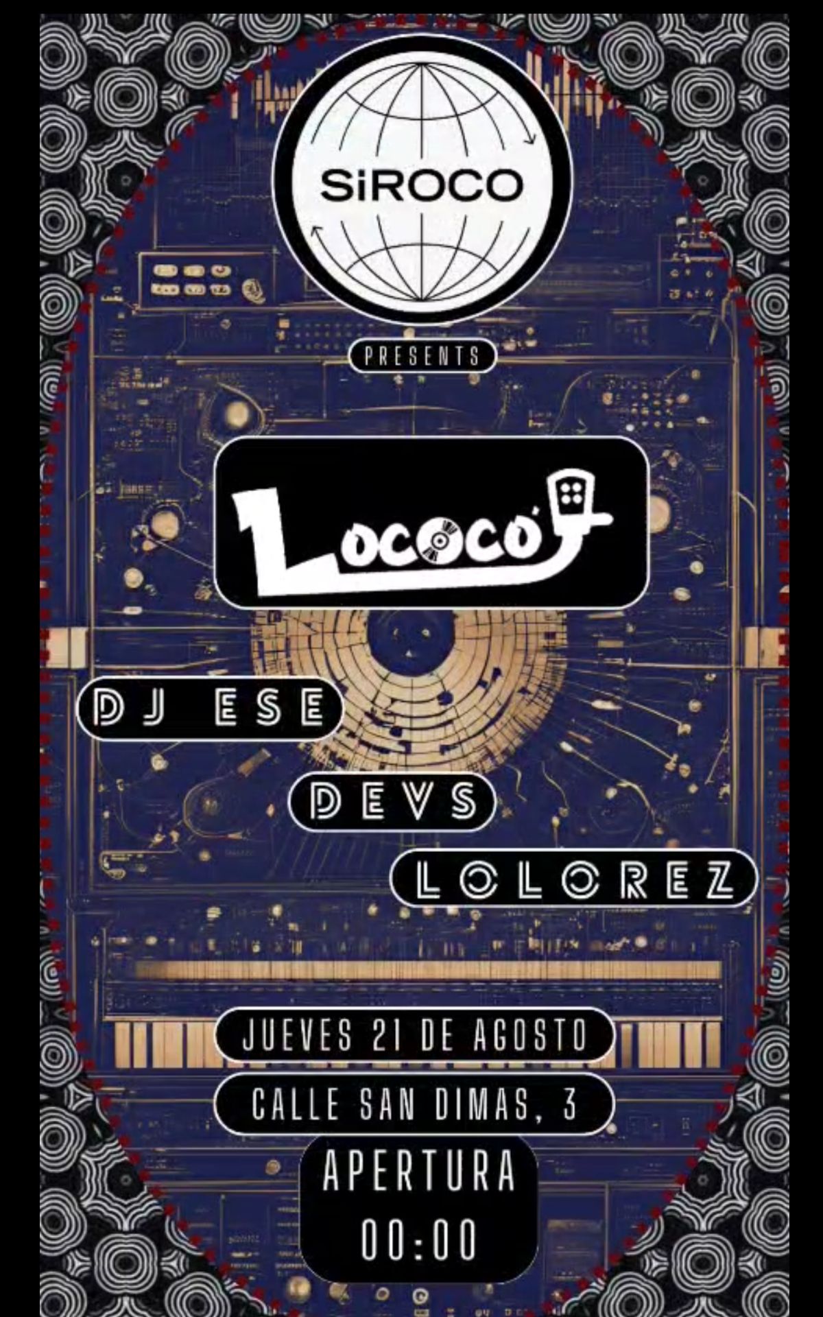 Lococó: DEVS + Clarissa Dalila + Dj EsE.
