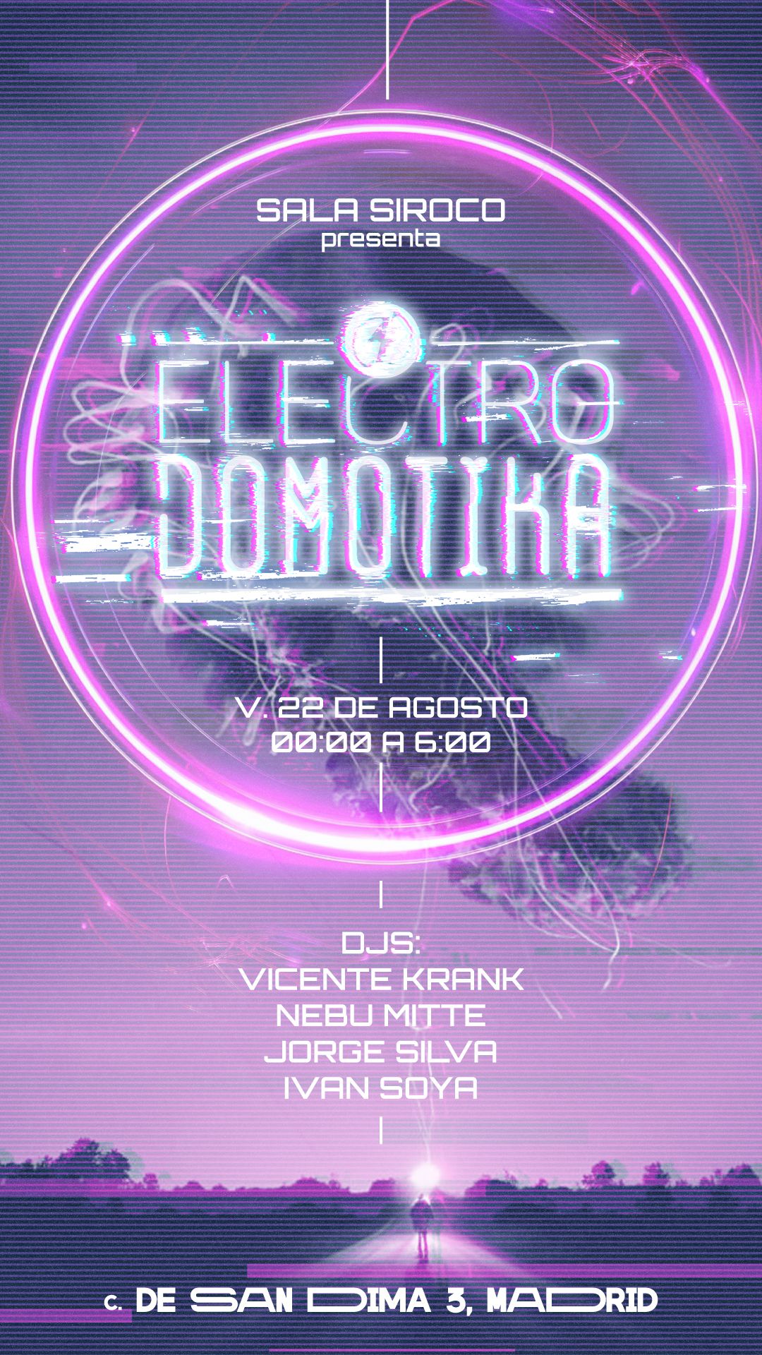 Electro Domótika: Ivan Soya + Vicente Krank + Nebu Mitte + Jorge Silva
