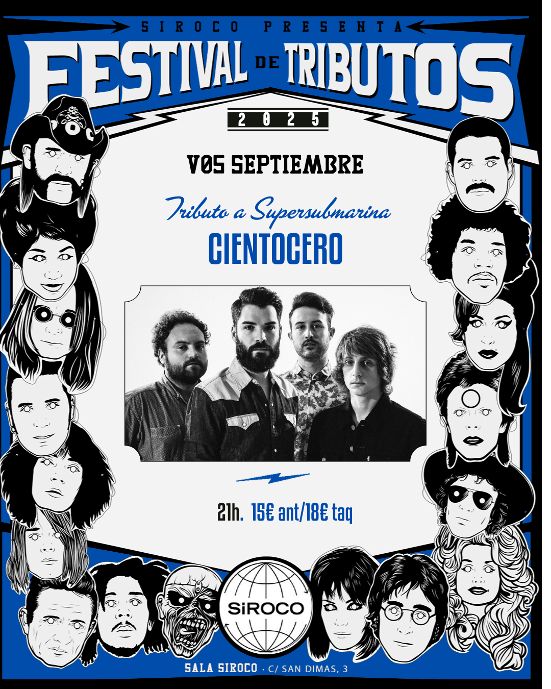 Cientocero: Tributo a Supersubmarina