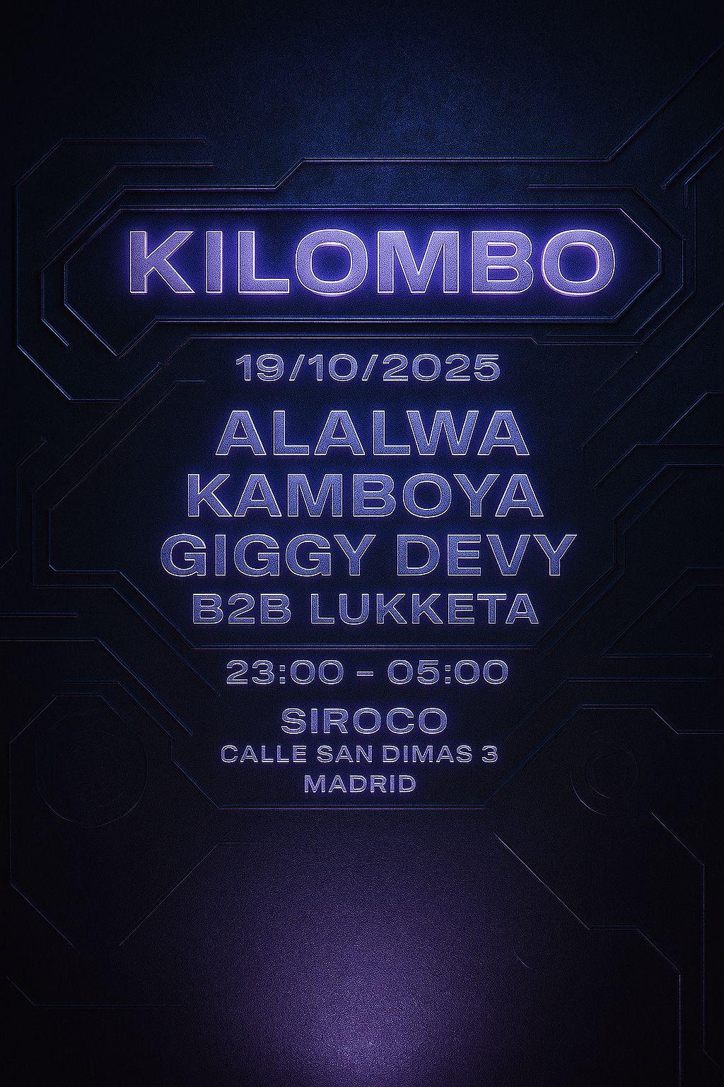SINDICATO DEL CRIMEN W/KILOMBO Alalwa+Kamboya+Giggy Devy B2B Lukketa