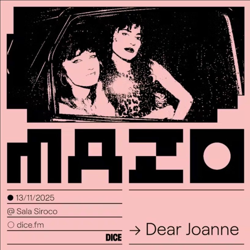 Mazo presenta: Dear Joanne