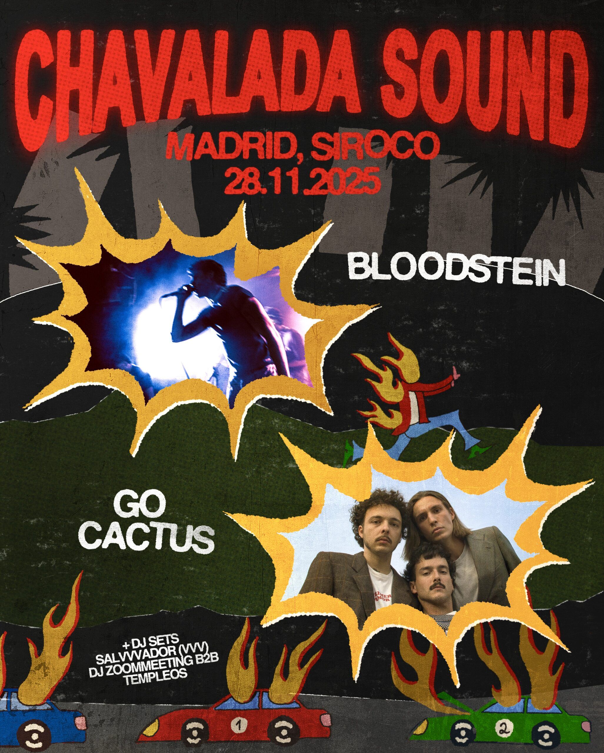 Chavalada Sound afterparty w/ Salvvvador (VVV) + ZoomMeeting b2b TempleOs