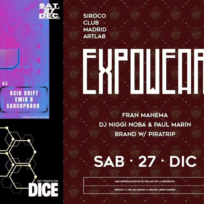 Circuito Eléctrico w/ Piratrip: Acid Drift + Emir B + Sarcophago