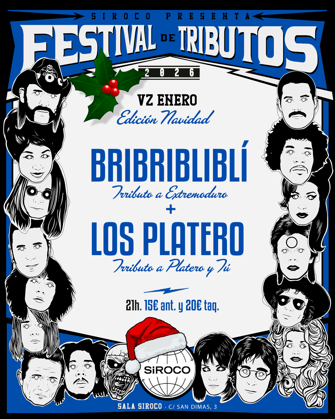 Bribriblibli + Los Platero. Tributo a Extremoduro y Platero y tú.