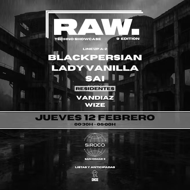 Raw #9: BlackPersian + Lady Vanilla + Sai + Vandiaz + Wize