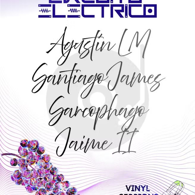 Circuito Eléctrico: Agustin LM + Santiago James + Sarcophago + Jaime II