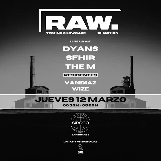 Raw #10: Vandiaz + The M + SFHIR + Dyans + Wize