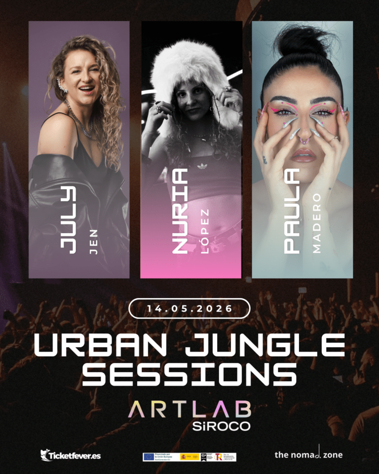 Urban Jungle Sessions 15: July Jen + Nuria López + Paula Madero. - Siroco