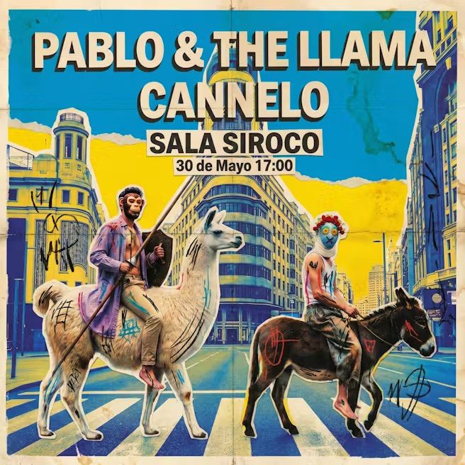 Pablo and the Llama + Cannelo