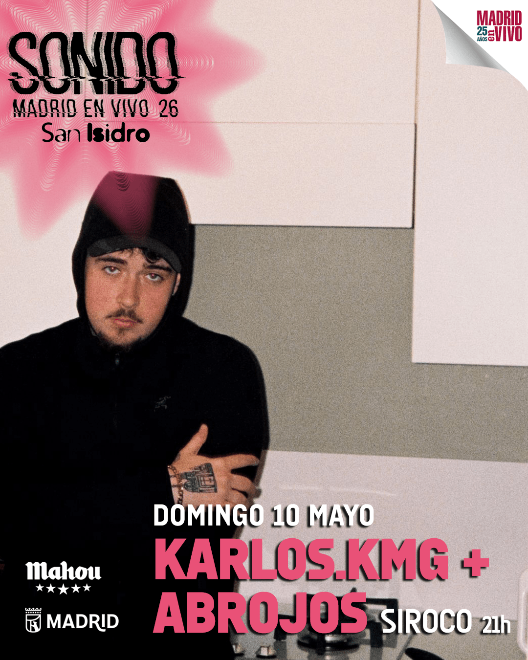 SONIDO MADRID EN VIVO-San Isidro 26: Karlos.Kmg + Abrojos