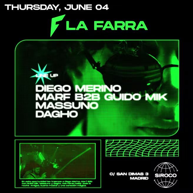 Lafarra: Diego Merino + Marf B2b Guido Mik + Massuno + Dagho