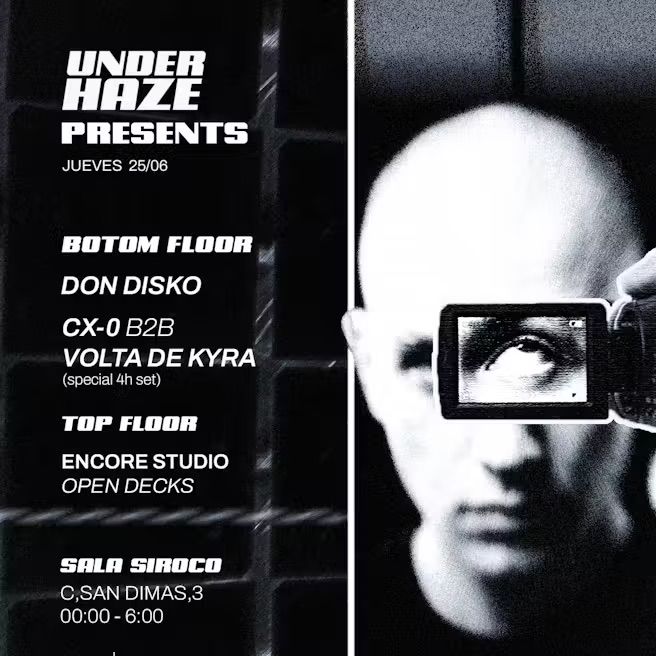 Under Haze: Don Disko + CX-0 b2b Volta de Kyra