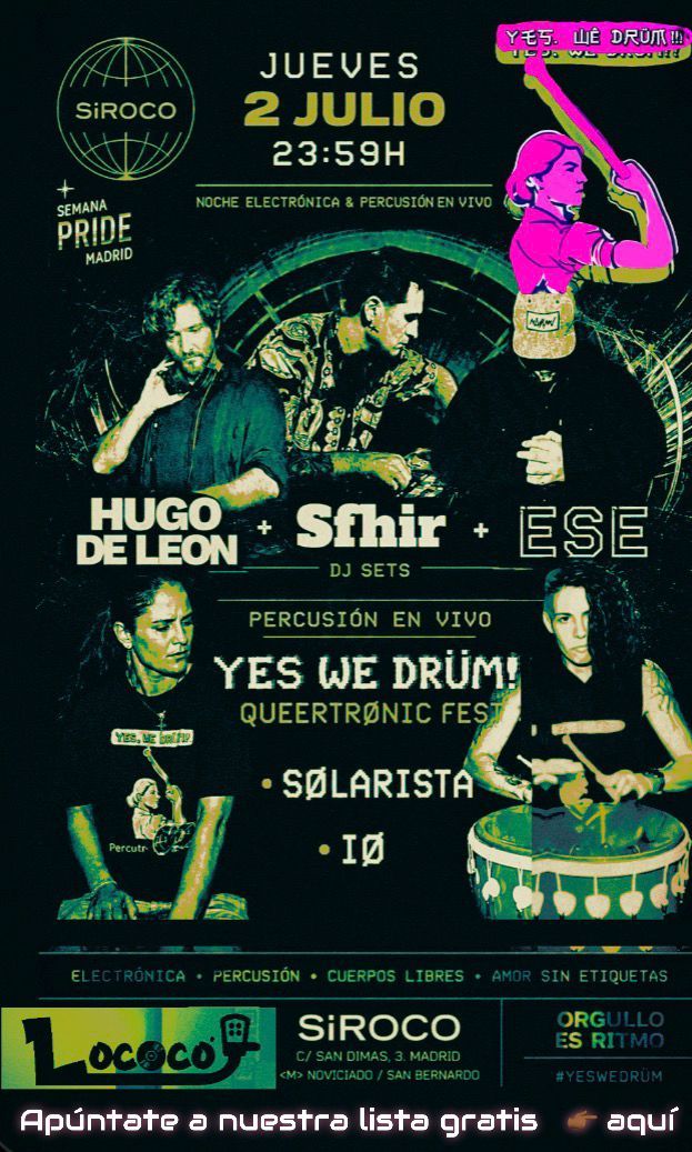 Lococó + Percutronic: Hugo de Leon + Sphir + Ese + Iø + Sølarista