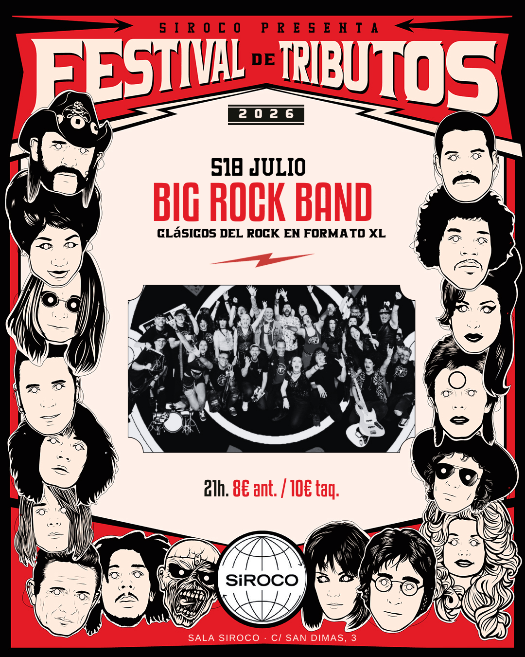 Festival de Tributos: Big Rock Band