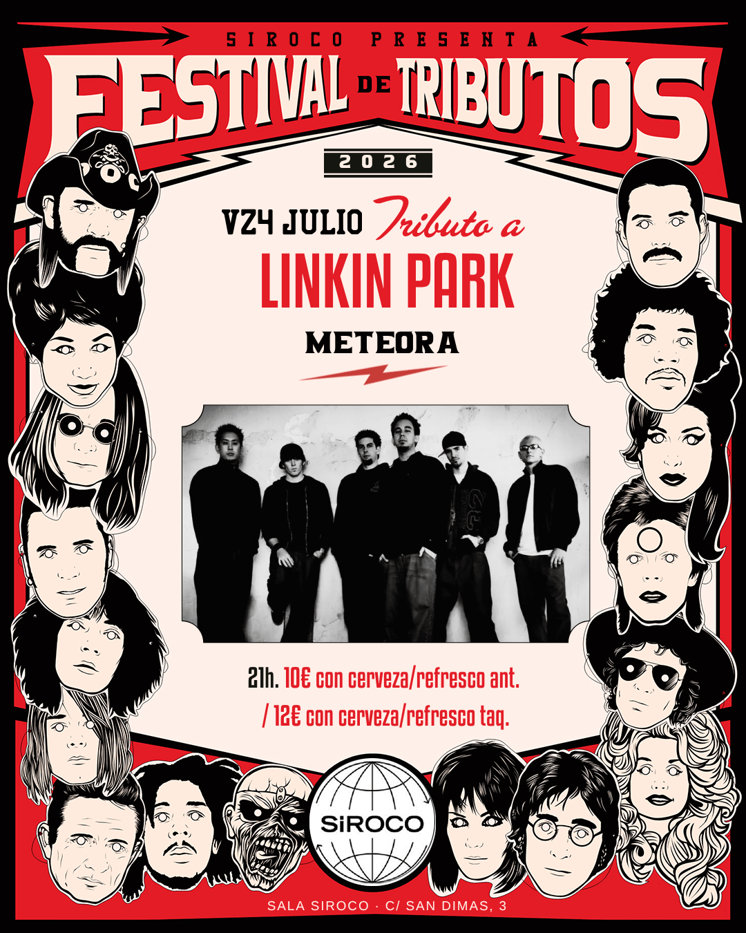 Festival de Tributos: Meteora. Tributo a Linkin Park