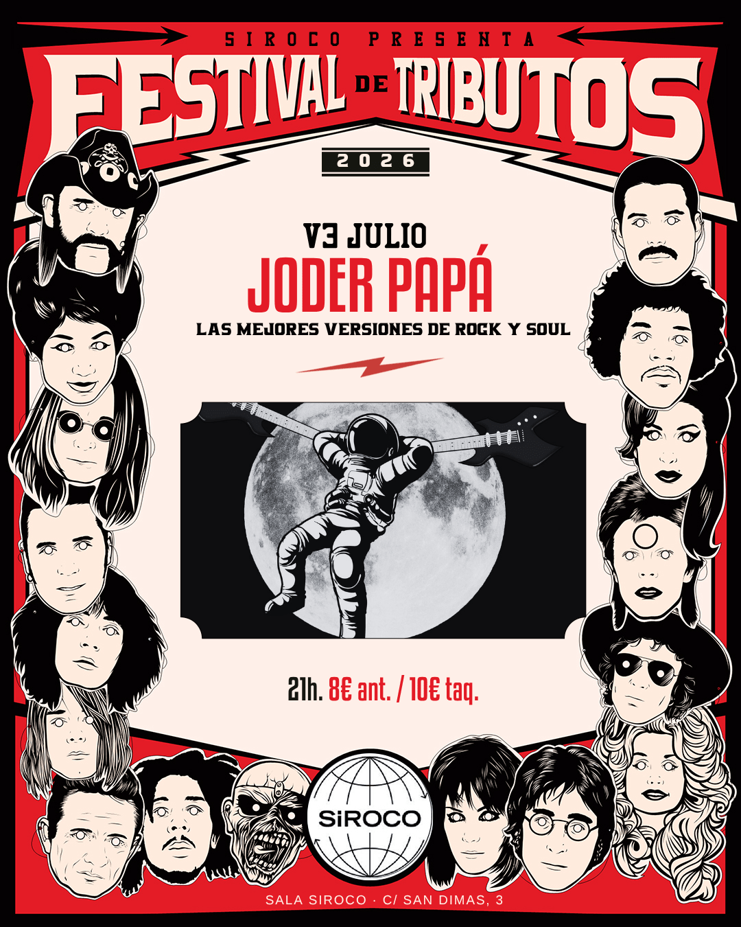 Festival de Tributos: Joder Papá