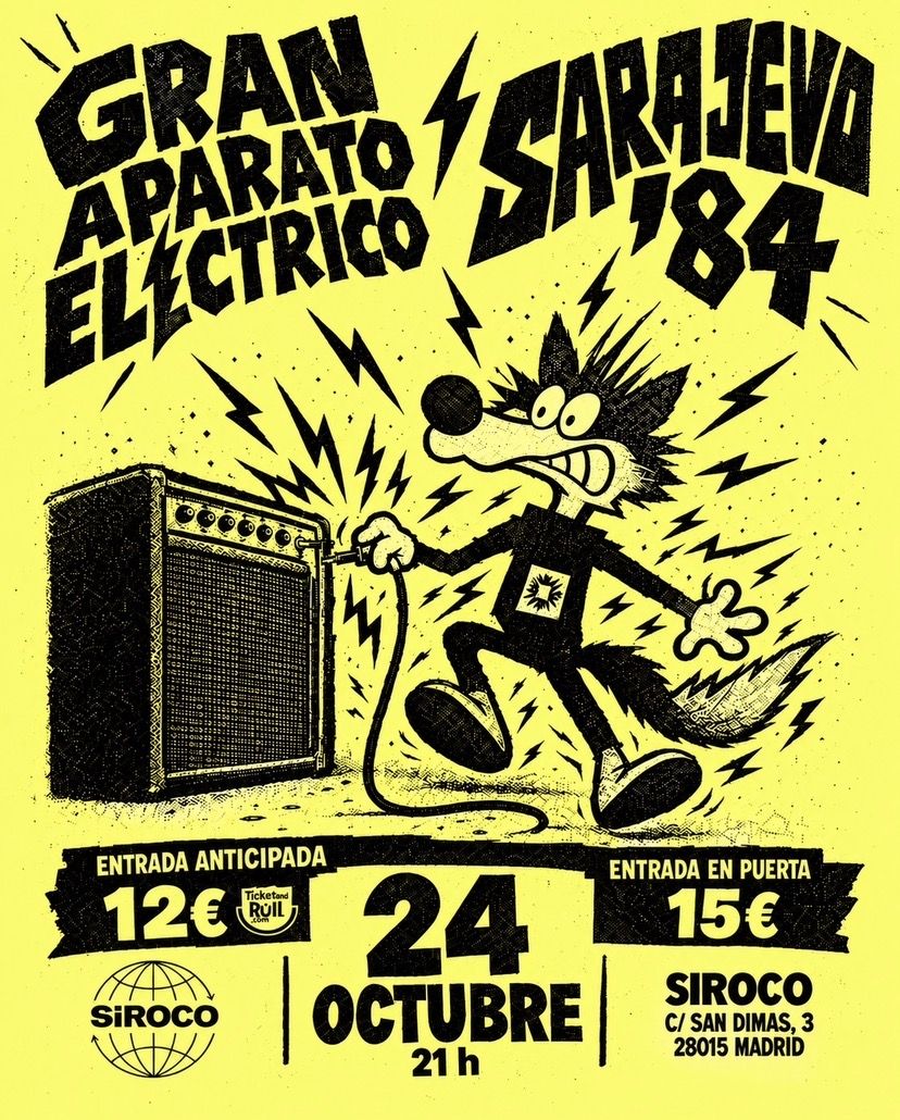 Gran Aparato Eléctrico + Sarajevo 84