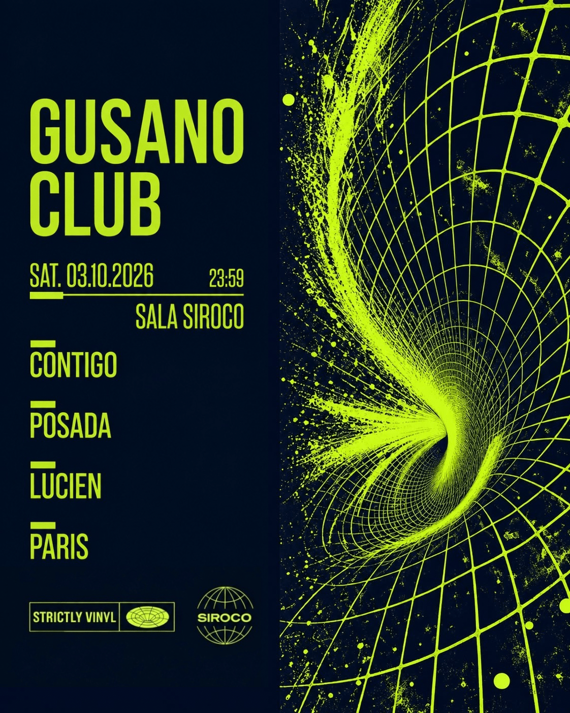 Gusano Club: Contigo + Lucien + Posada + Paris
